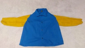 Tillman 3X Lightweight Cowhide Slaves Fire Resistant FR Cotton WELDING JACKET  - Picture 1 of 8