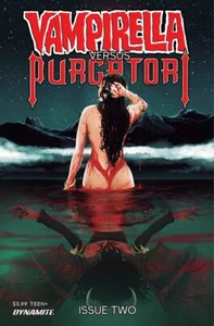 Cómic Vampirella Vs Purgatori #2 Maine variante FOC dinamita primera impresión 2021 casi nuevo - Imagen 1 de 2