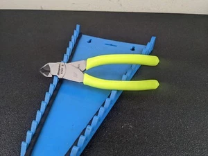 #bj881 Snap-on NEW 87ACF 87ACFHV VectorEdge Diagonal Cutters Pliers 7" Hi-Viz - Picture 1 of 15