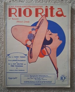 Lee Ephraims Produktion ""Rio Rita"" Eine romantische musikalische Komödie - Liederbuch - Bild 1 von 8