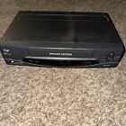 Philips Magnavox VRZ242AT22 VCR+  VHS Player 4 Heads No Remote Included