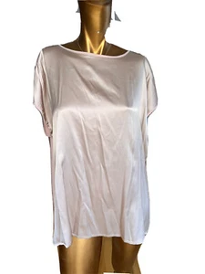BETTY BARCLAY BLUSH PINK BLOUSE, FRONT SILK TOP GB 20, F 48, US 18, I 52 - Picture 1 of 9