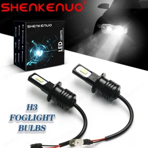 2x Bombilla antiniebla LED H3 6000K blanca para Subaru Tribeca 2008-2011 2012 2013 2014 - Imagen 1 de 10