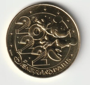 A 2022 TOKEN MEDAILLE MONNAIE DE PARIS -- 77 Nr. 50 Disneyland Mickey 2022 - Bild 1 von 2