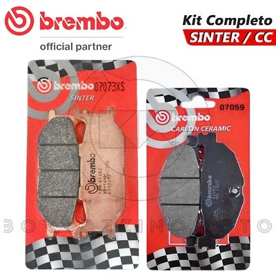 Kit de Pastillas Freno Sinter Delanteros Traseros BREMBO Yamaha majesty 400 2004 - Imagen 1 de 3