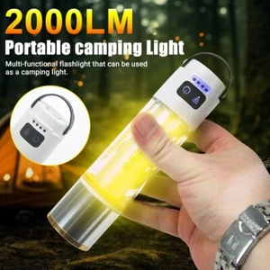Campinglicht, Campinglaterne LED, Helle Taschenlampe Outdoor,USB wiederaufladbar - Bild 1 von 6