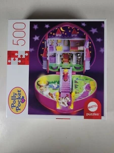 Polly Pocket Mattel Jigsaw Puzzle with 500 Interlocking Pieces & Mini-Poster New - Picture 1 of 2