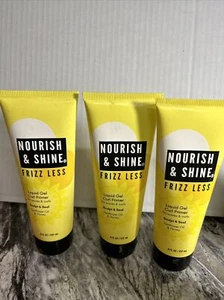 Nourish &shine Frizz Less Liquid Gel Curl Primer Sunflower Oil & honey For Waves - Picture 1 of 3