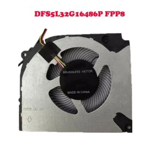 CPU FAN For DFS5L32G16486P EP FPP8 4PIN GPU DFS5L32G16486P FPP8 DC5V 0.5A New - Afbeelding 1 van 5