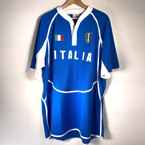 Camiseta Italia Rugby Italia Camiseta Top 6 Naciones Apoyadores Adultos Talla XXL - Imagen 1 de 16