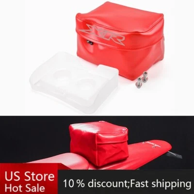 Paquete de guardabarros trasero bolsa de herramientas guardabarros para HONDA XR 125L/230R XR 230/250 rojo motard Foto 1 de 4