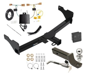 Reese Trailer Tow Hitch For 18-23 Volkswagen Tiguan Wiring 2" Ball Mount + Lock - Picture 1 of 6
