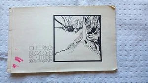 Deng Ming-Dao - Offering in Garden Solitude Very Rare Art Book Prints and poetry - Picture 1 of 12