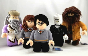 Lot of 5 LEGO Harry Potter 13 inches plush Hermione Hagrid Voldemort Dumbledore - Picture 1 of 6