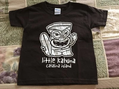 Nueva Camiseta Niños Niño XS Juvenil Little Kahuna Catalina Island Foto 1 de 3