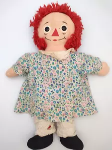 Vintage 15 Zoll Raggedy Ann Puppe Knickerbocker braucht TLC - Bild 1 von 12