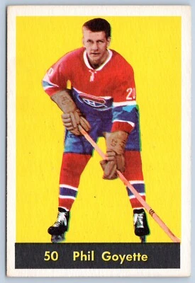 PHIL GOYETTE 1960-61 PARKHURST 60-61 #50 EX+/EXMINT         71087 - Image 1 of 2