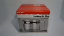 UPC 010942100034 product image for Krups Glaskrug Glass Carafe for T4 Plus- White Handle | upcitemdb.com