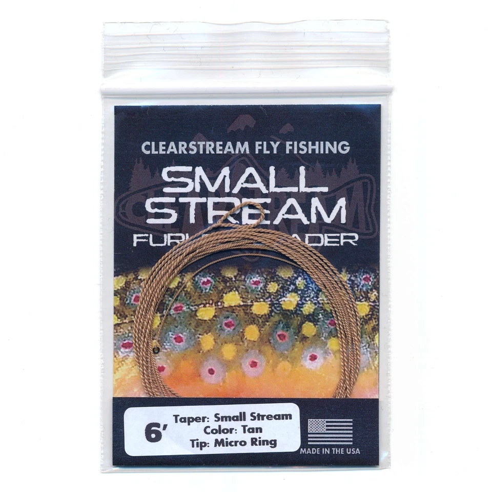 UNI-Thread Small Stream Furled Leader *3 Colors*