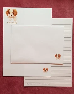Woofy Dog Day writing set / Set 9 / 10 pages pages + 20 envelopes - Picture 1 of 1