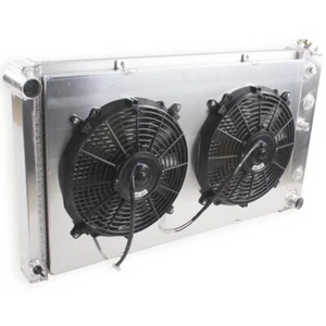 Ventilador de cubierta de radiador de 3 filas para Chevrolet Caprice 1971-1990 1973-1977 Malibu CU161 - Imagen 1 de 15