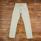 Vintage Levis 501 Jeans 25 x 32 90s Light Wash Straight Green Red Tab Denim