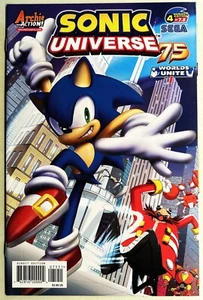 SONIC UNIVERSE Comic Book #75 Variant 4 of 7.5 June 2015 FURY Bagged ~ Board NEW - Picture 1 of 3