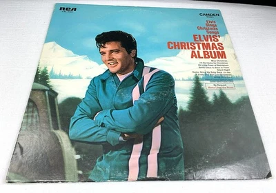 ELVIS PRESLEY Elvis' Christmas Album MONO VG+/EX Vinyl Camden CAL 2428 1970 - Image 1 of 4