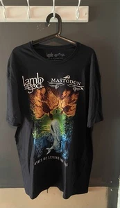 Lamb Of God Mastodon 2024 Tour Shirt T Xl New Mint Unworn - Picture 1 of 3