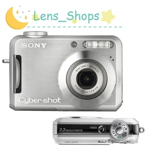 Sony Cyber-shot DSC-S700 Digital Camera 7.2MP 3X Optical Zoom  Auto Focus Silver - Picture 1 of 23