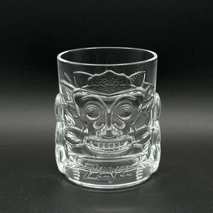 Zaya Cocktail Tumbler Glass Rum Tiki Heavy Tropical 4 Inch 10 Oz Barware 3-D - Picture 1 of 10
