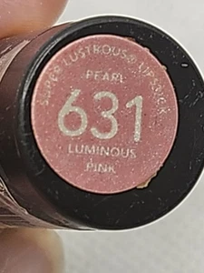 REVLON Super Lustrous LIPSTICK ~ LUMINOUS PINK #631 ~ SEALED - Picture 1 of 6