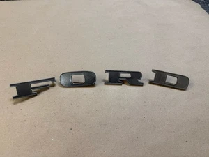 70-72 1970-1972 Ford Truck FORD Hood Letters Emblems OEM - Picture 1 of 9