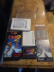 ATARI JAGUAR ZOOL 2 COMPLETE IN BOX CIB RARE GENUINE AUTHENTIC ORIGINAL TESTED 