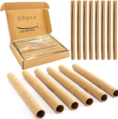 LESIMNKY 30PCS Birds Perch Covers, Sand Perch for Bird Cage Platform Accessories Bird Per