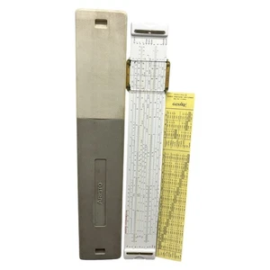 Aristo Hyperbolog Rechenschieber DBGM Rechenstäbe Mechanisches Lineal Verschiebe - Bild 1 von 11