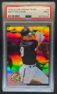 1996 Score Matt Williams Dream Team #4 Giants PSA 9 - Picture 1 of 2