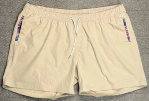 Wowie Men's Tan Drawstring Waist Shorts Size 3XL - Picture 1 of 8