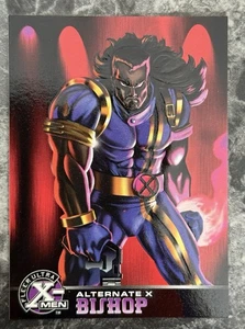1995 FLEER ULTRA X-MEN ALTERNATE X # 3 Of 20 Bishop - Foto 1 di 2