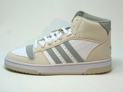 Adidas Break Start Mid J Zapatos Niños Grandes Talla 7 Color Blanco, Crema, Gris IH7979 NUEVO EN CAJA Foto 1 de 4