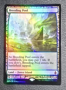 Breeding Pool Zendikar Expeditions Foil LP MTG Magic Card - Picture 1 of 2