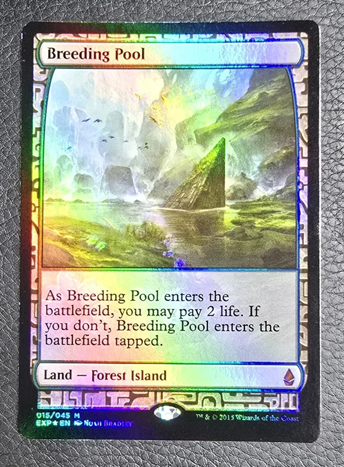 Breeding Pool Zendikar Expeditions Foil LP MTG Magic Card - Image 1 of 2