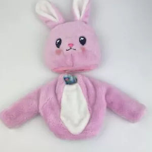 Barbie bambola vestiti vestiti moda coniglietto tuta giacca cappello rosa soffice - Foto 1 di 5