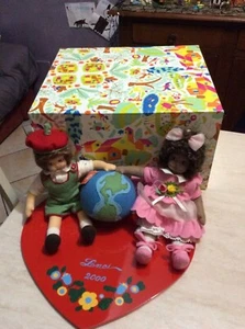 Rarissime bambole lenci giubileo 2000 nuove in box uniche su eBay da collezione - Picture 1 of 6