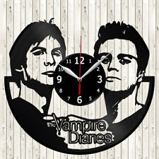 The Vampire Diaries Vinyl Record Wall Clock Decor Handmade 2488