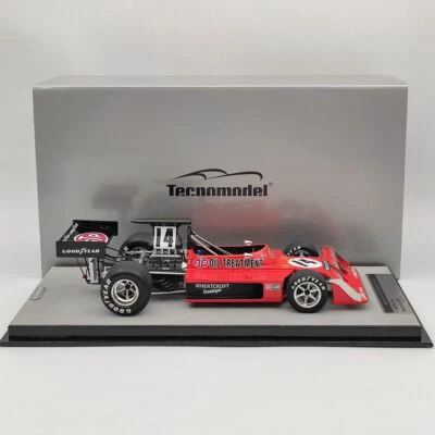 Tecno 1/18 March' Ford 731 British GP 1973 #14 R. Williamson Ltd 60 pcs Red - Image 1 of 4