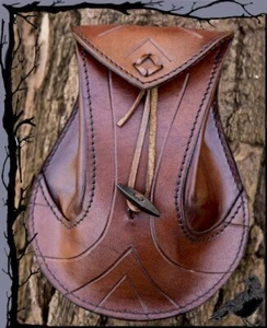 Mittelalter Taschen und Beutel - Ledertasche Elven Epic Armoury - Bild 1 von 5