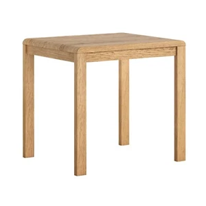 Oakmoor Bistro Dining Table – Compact 80cm Square Oak Kitchen Table - Picture 1 of 24