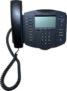 Polycom SoundPoint IP 501 SIP VOIP Desktop Telephone Corded Phone 3 Lines - Picture 1 of 1