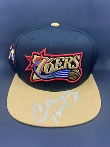 Charles Barkley Signed Philadelphia 76ers Mitchell & Ness Snapback Hat JSA - Picture 1 of 2